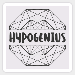 HypoGenius - Funny and idiotic Geometry Sticker